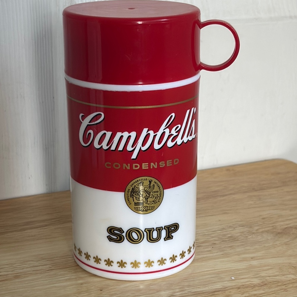 Vintage Campbell's Soup Can-tainer Insulated Container Thermos